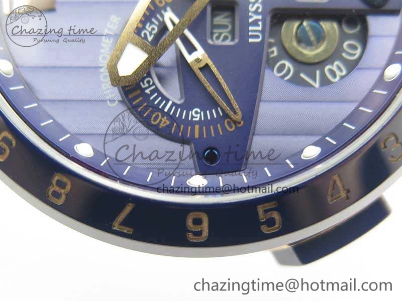 Executive Toro RG TWA 1:1 Best Edition Blue Dial On Rubber Strap Asian UN-32