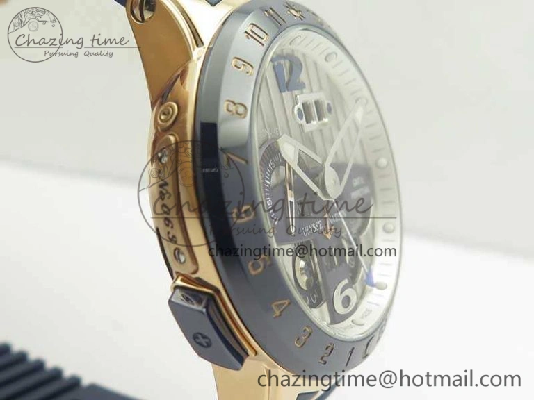 Executive Toro RG TWA 1:1 Best Edition White Dial On Rubber Strap Asian UN-32