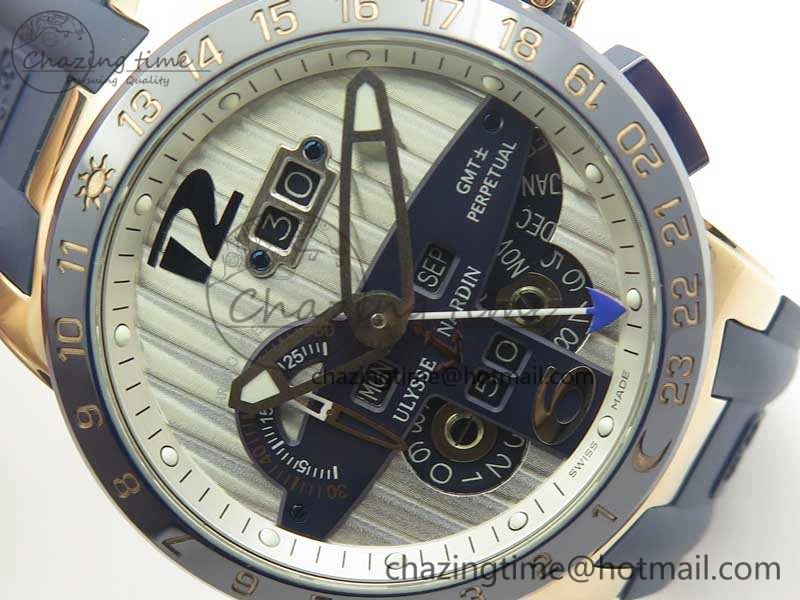 Executive Toro RG TWA 1:1 Best Edition White Dial On Rubber Strap Asian UN-32