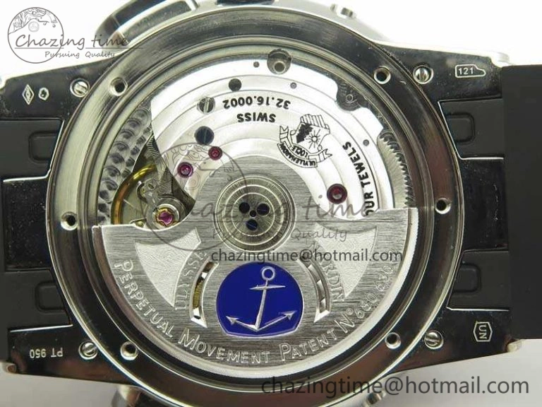 Executive Toro SS TWA 1:1 Best Edition Black Dial On Rubber Strap Asian UN-32