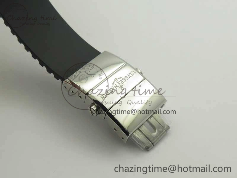 Executive Toro SS TWA 1:1 Best Edition Black Dial On Rubber Strap Asian UN-32