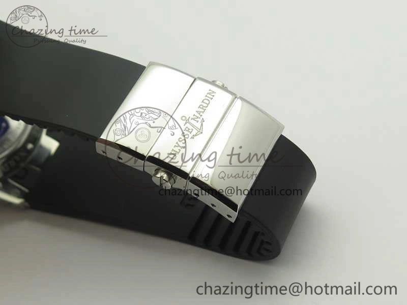 Executive Toro SS TWA 1:1 Best Edition Black Dial On Rubber Strap Asian UN-32
