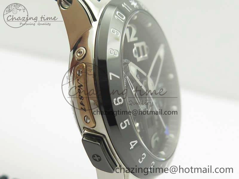 Executive Toro SS TWA 1:1 Best Edition Black Dial On Rubber Strap Asian UN-32