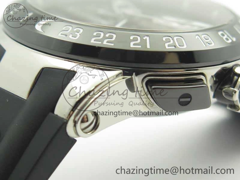 Executive Toro SS TWA 1:1 Best Edition Black Dial On Rubber Strap Asian UN-32