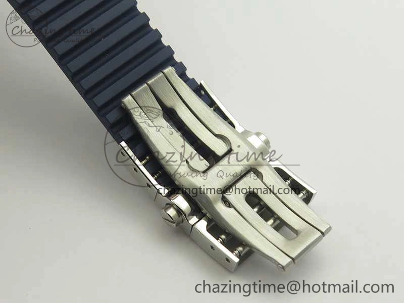 Executive Toro SS TWA 1:1 Best Edition Blue Dial On Rubber Strap Asian UN-32