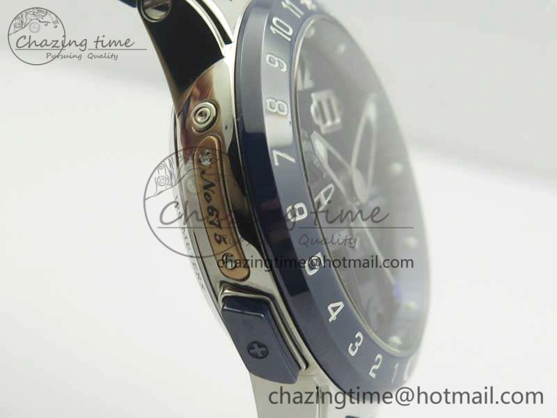 Executive Toro SS TWA 1:1 Best Edition Blue Dial On Rubber Strap Asian UN-32