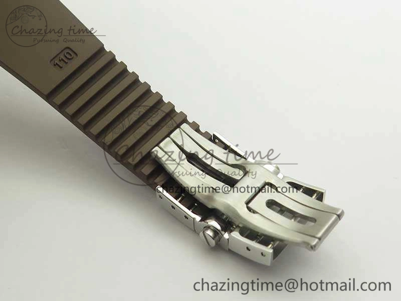 Executive Toro SS TWA 1:1 Best Edition Brown Dial On Rubber Strap Asian UN-32