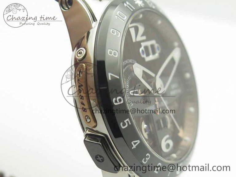Executive Toro SS TWA 1:1 Best Edition Brown Dial On Rubber Strap Asian UN-32