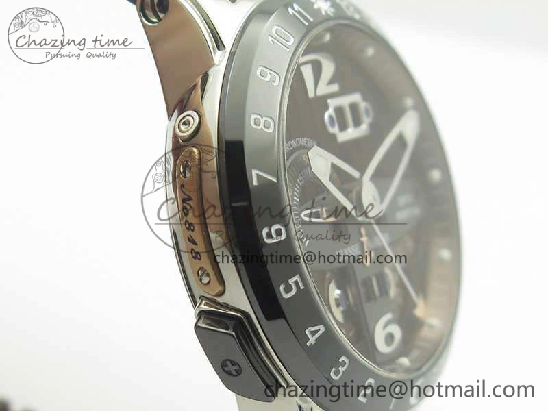 Executive Toro SS TWA 1:1 Best Edition Brown Dial On Rubber Strap Asian UN-32