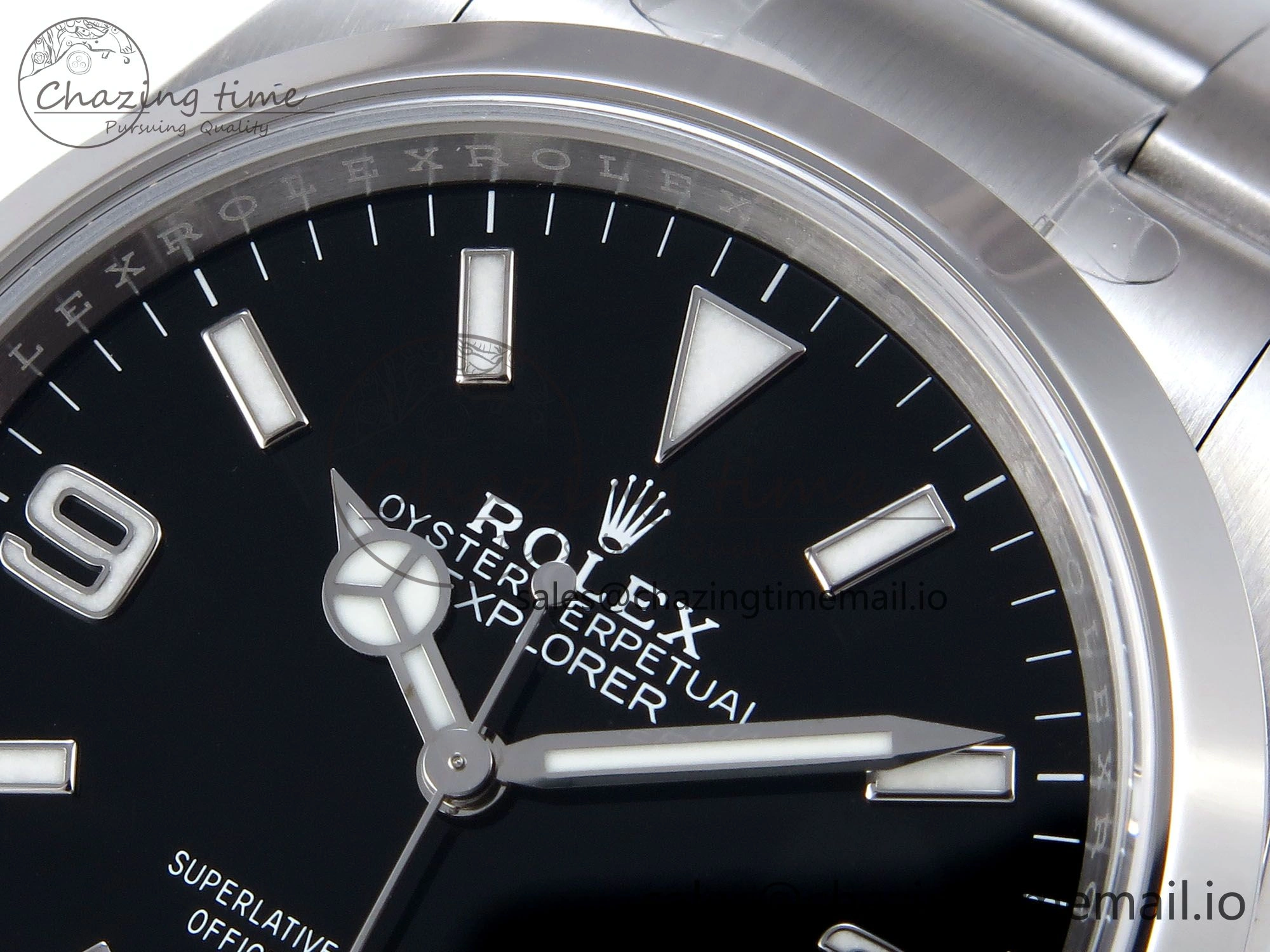 Explorer 124270 36mm 904L Steel VSF 1:1 Best Edition Black Dial on SS Bracelet VS3230