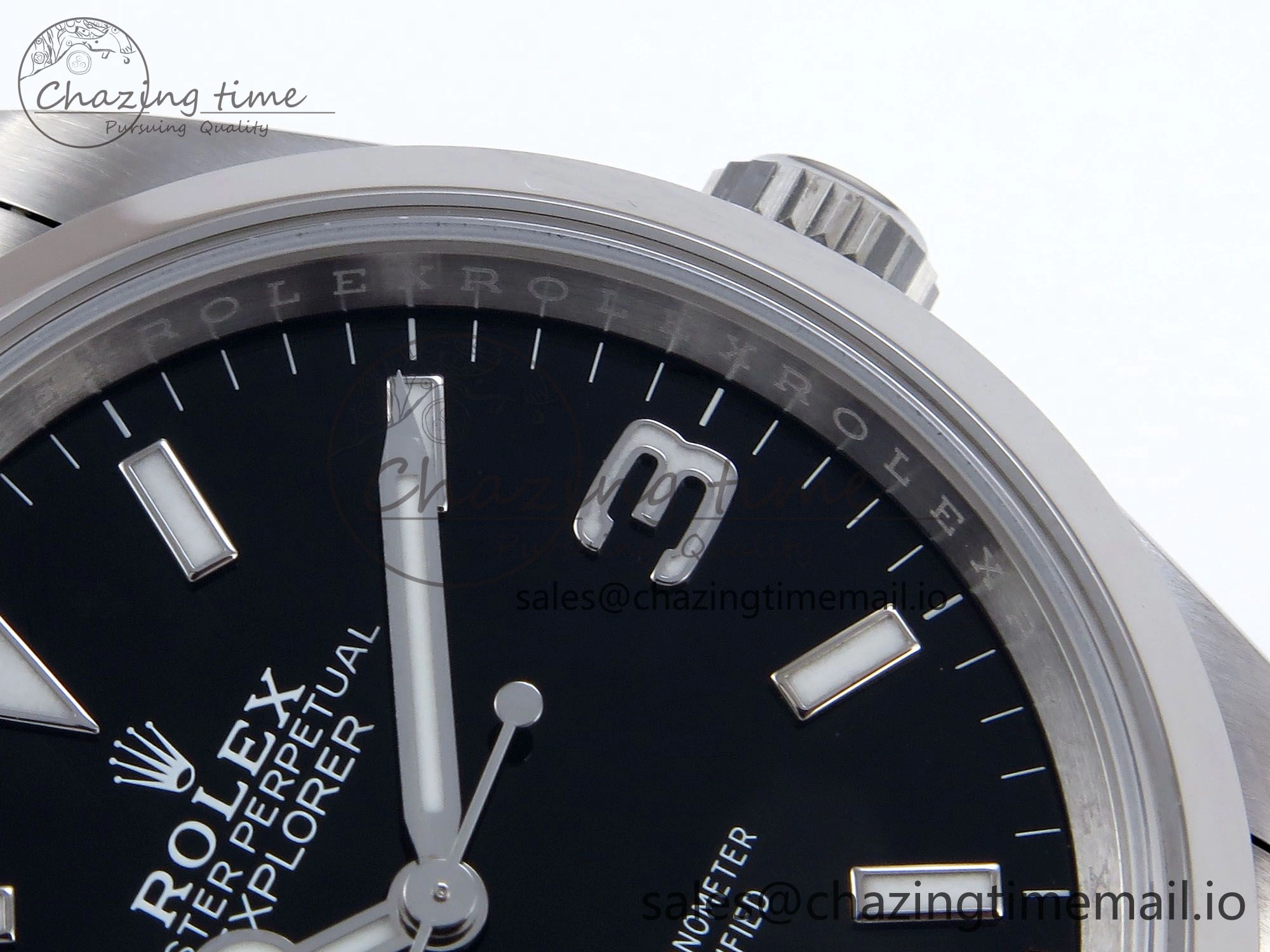 Explorer 124270 36mm 904L Steel VSF 1:1 Best Edition Black Dial on SS Bracelet VS3230