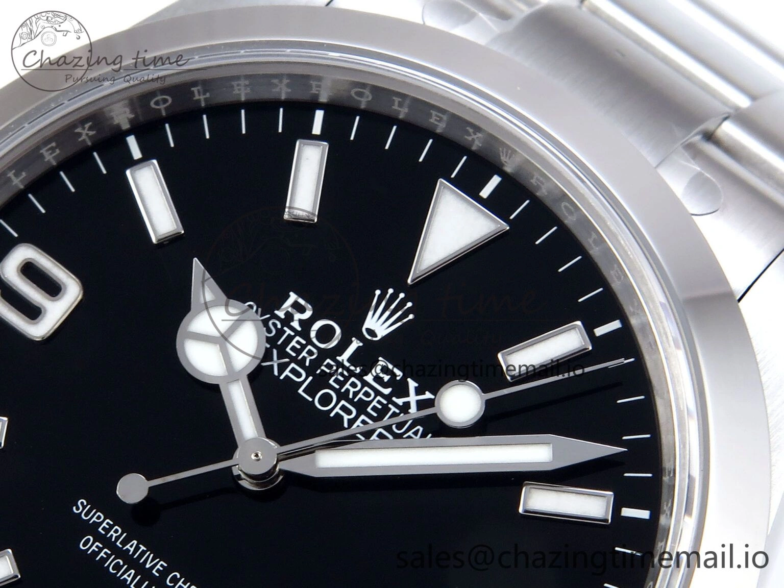 Explorer 124270 40mm 904L Steel VSF 1:1 Best Edition Black Dial on SS Bracelet VS3230