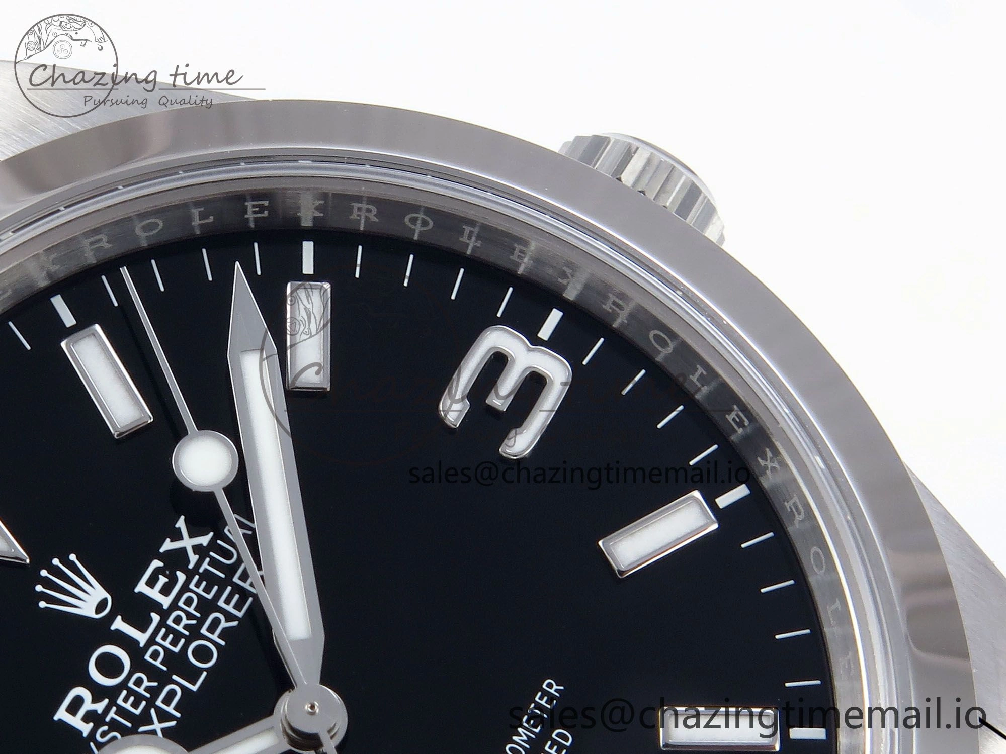 Explorer 124270 40mm 904L Steel VSF 1:1 Best Edition Black Dial on SS Bracelet VS3230