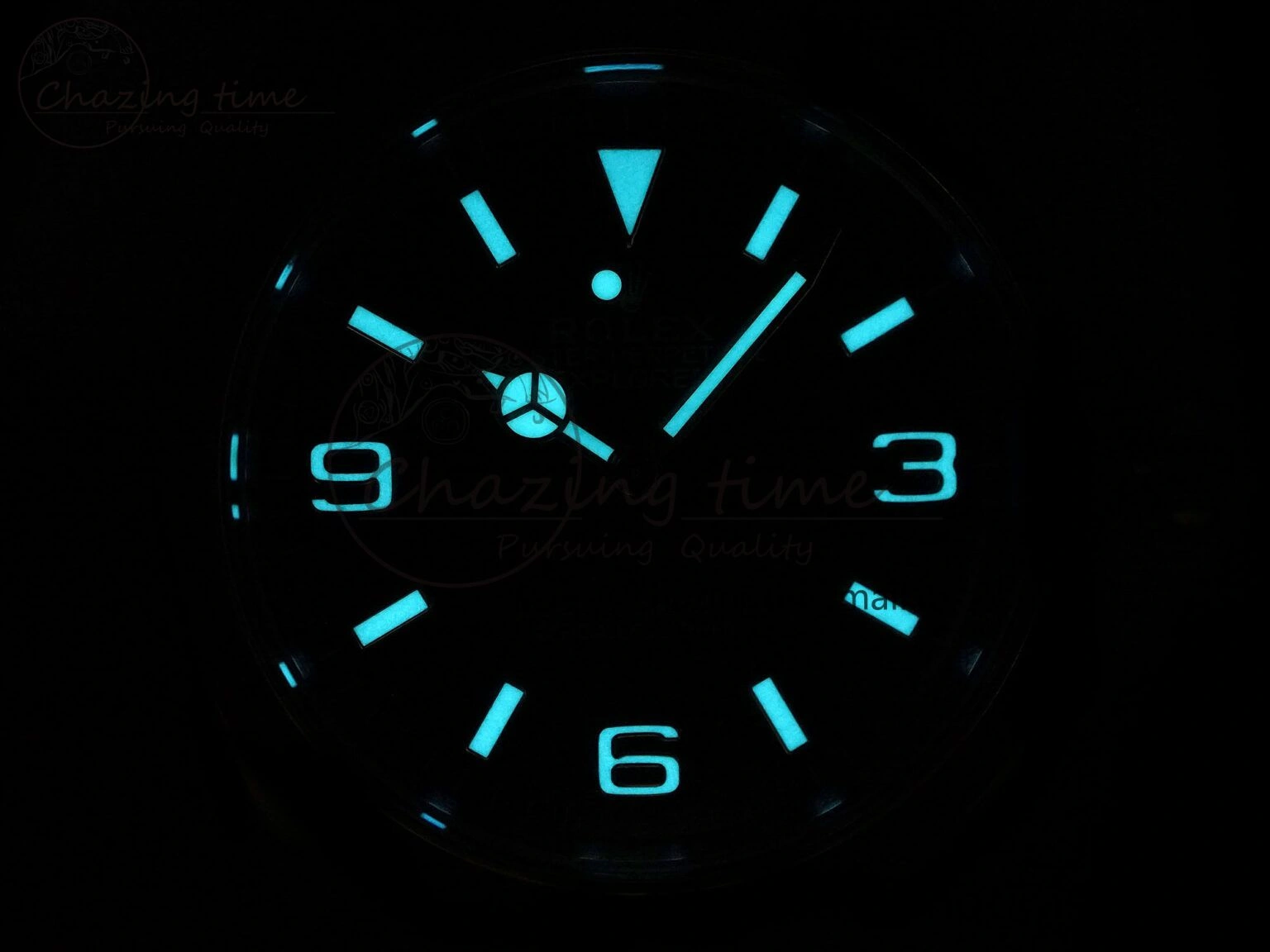Explorer 124273 VSF 1:1 Best Edition 904L Steel Black Dial on SS YG Bracelet VS3230