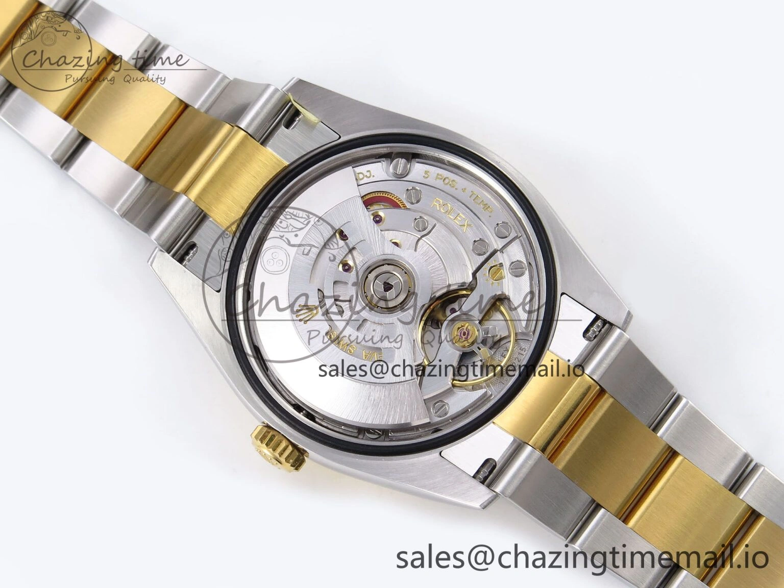 Explorer 124273 VSF 1:1 Best Edition 904L Steel Black Dial on SS YG Bracelet VS3230