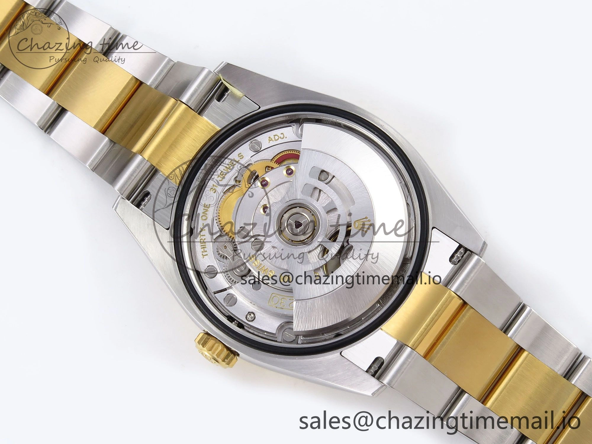Explorer 124273 VSF 1:1 Best Edition 904L Steel Black Dial on SS YG Bracelet VS3230
