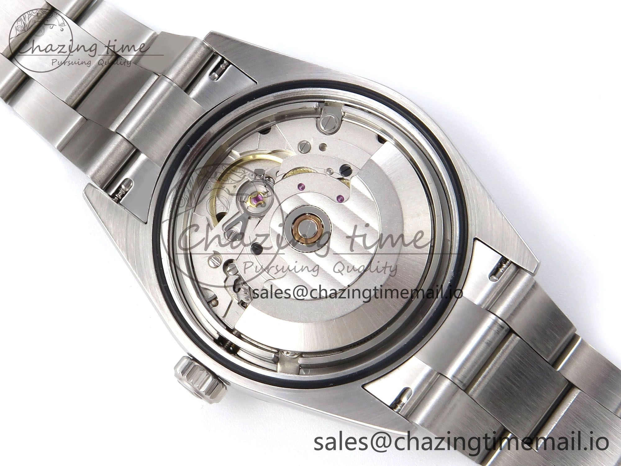 Explorer 36 904L Steel KRF 1:1 Best Edition Black Dial on SS Bracelet A2824 V2
