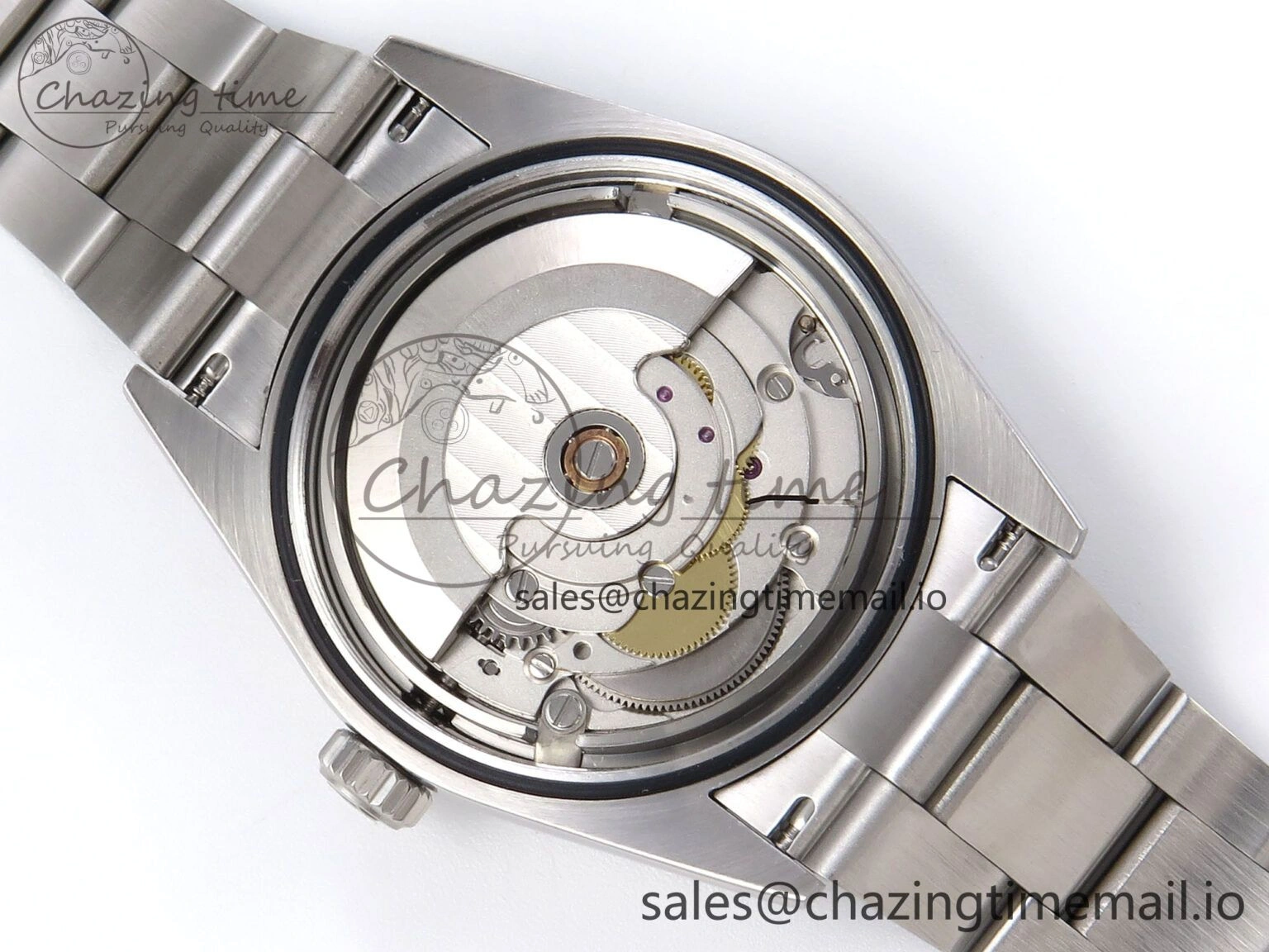 Explorer 36 904L Steel KRF 1:1 Best Edition Black Dial on SS Bracelet A2824 V2