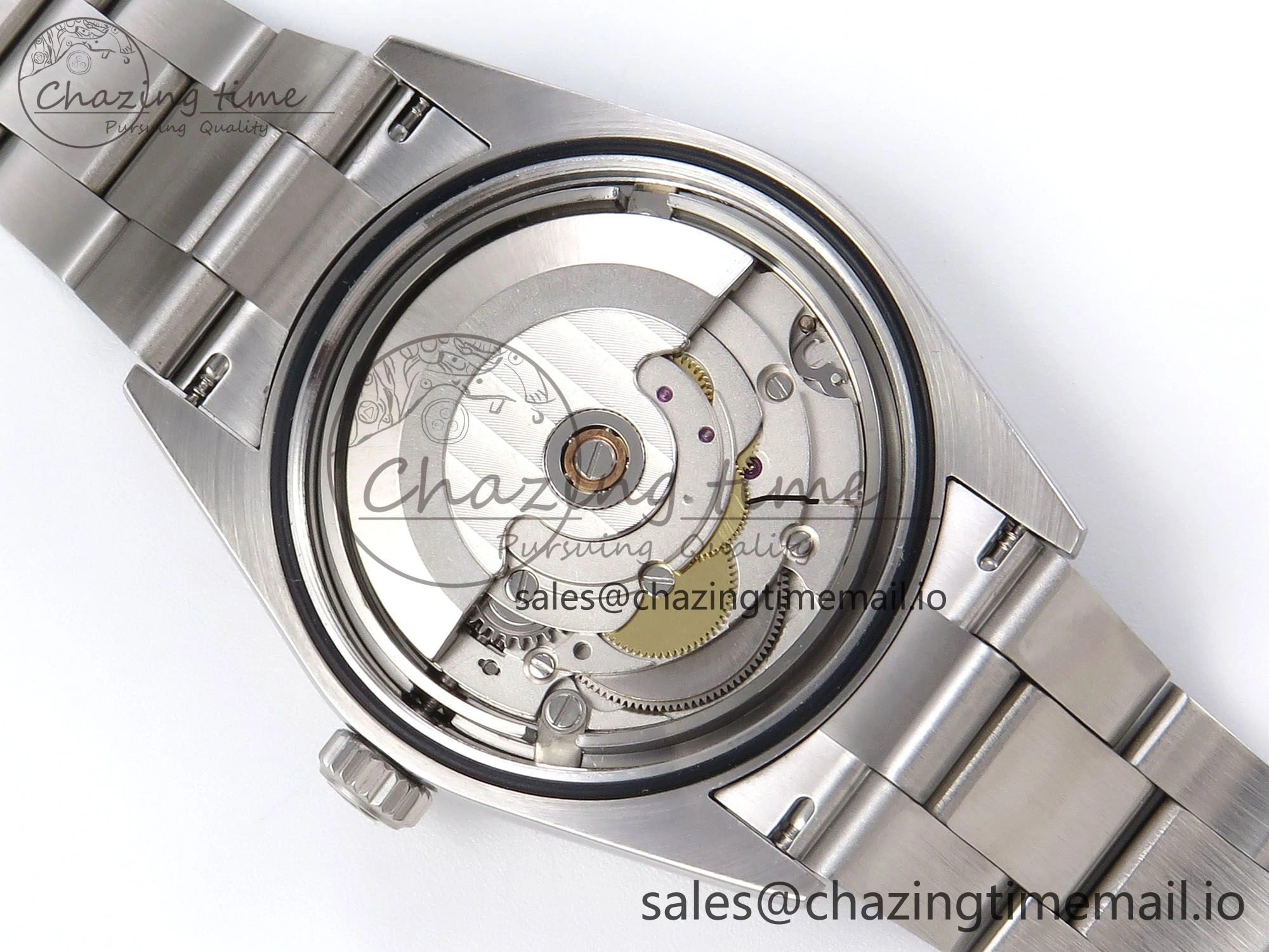 Explorer 36 904L Steel KRF 1:1 Best Edition Black Dial on SS Bracelet A2824 V2