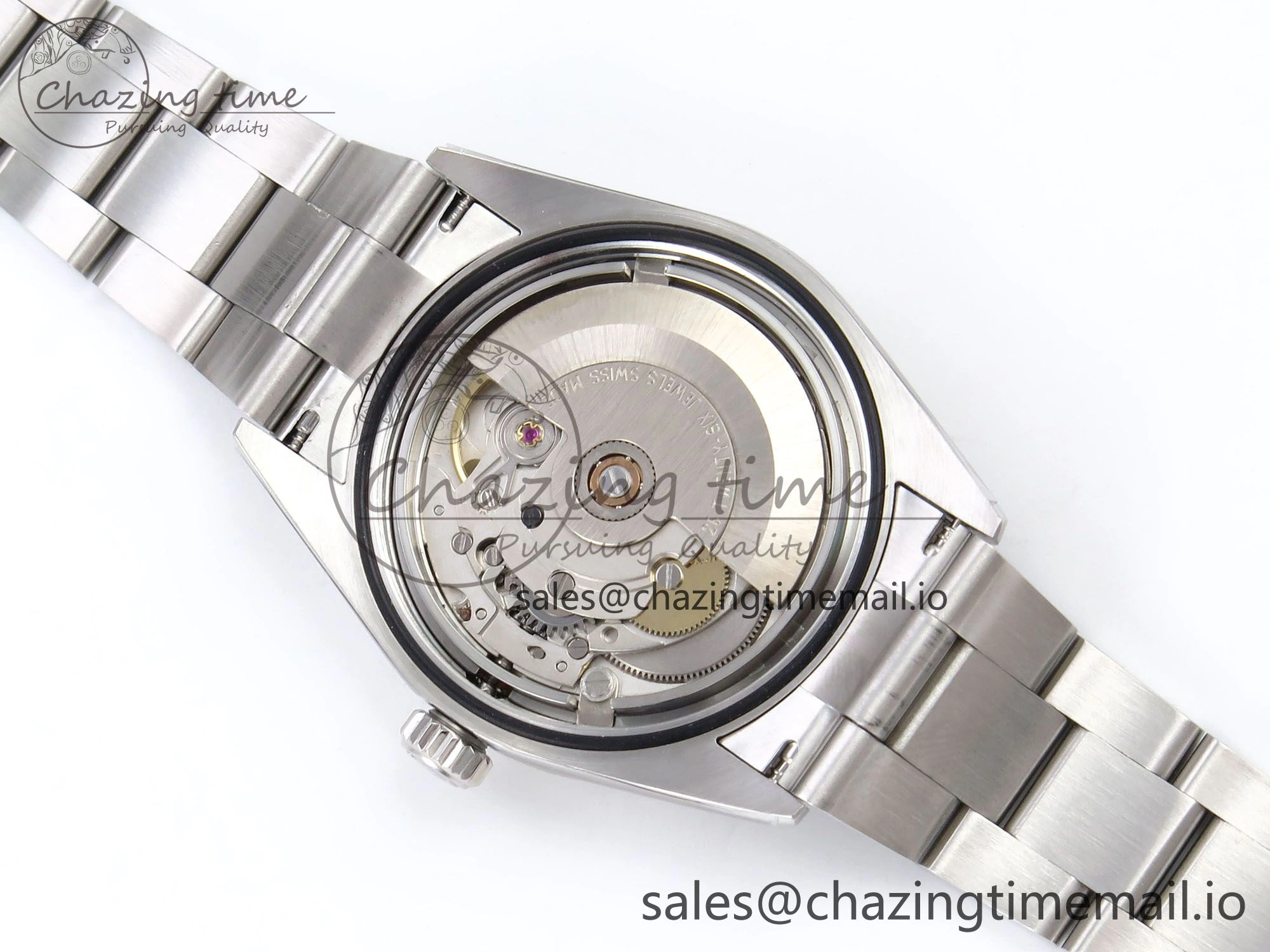 Explorer 36 904L Steel KRF 1:1 Best Edition Black Dial on SS Bracelet SW200 V2