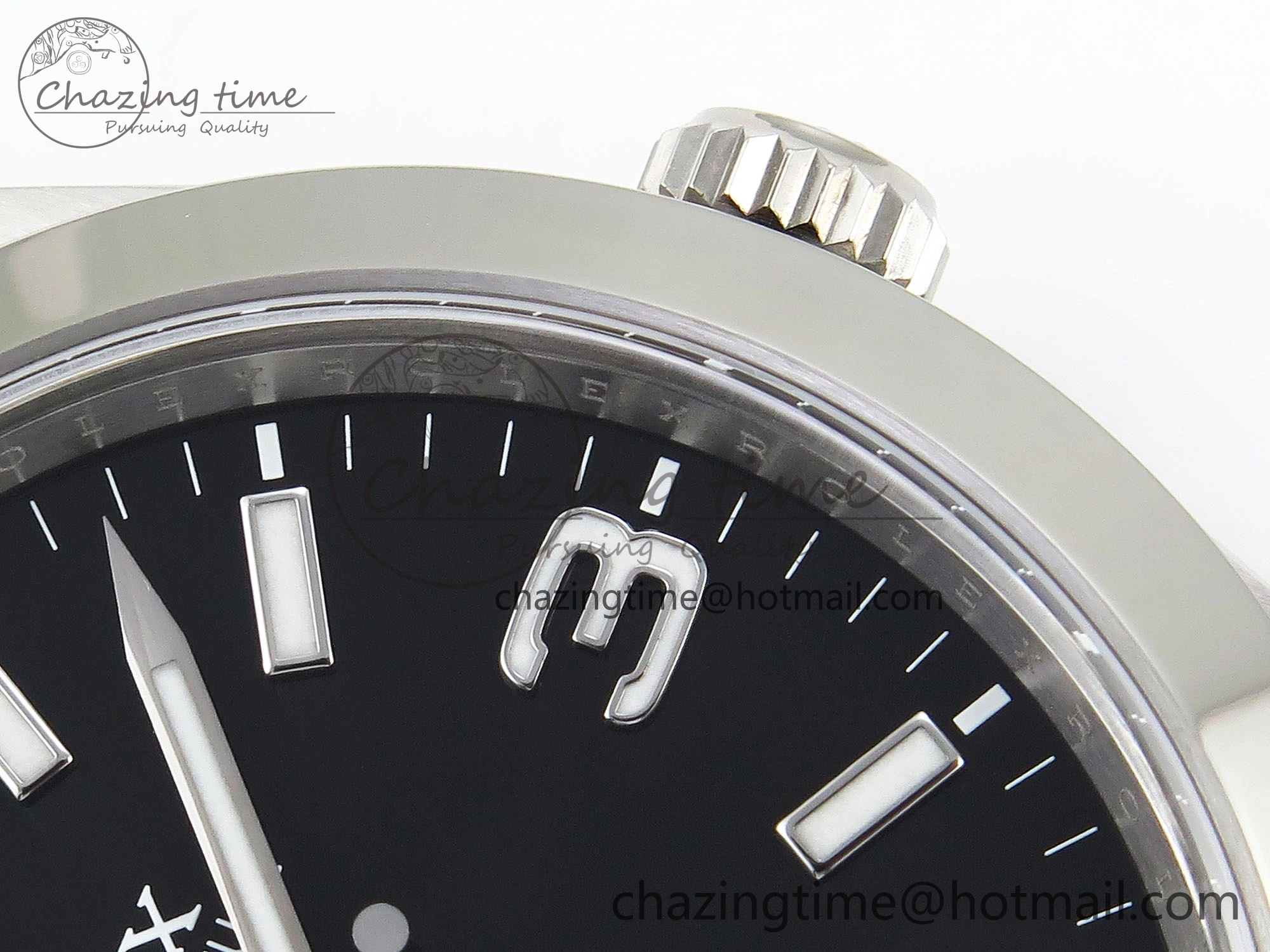 Explorer I 214270 39mm Clean 1:1 Best Edition Black Dial on SS Bracelet VR3132