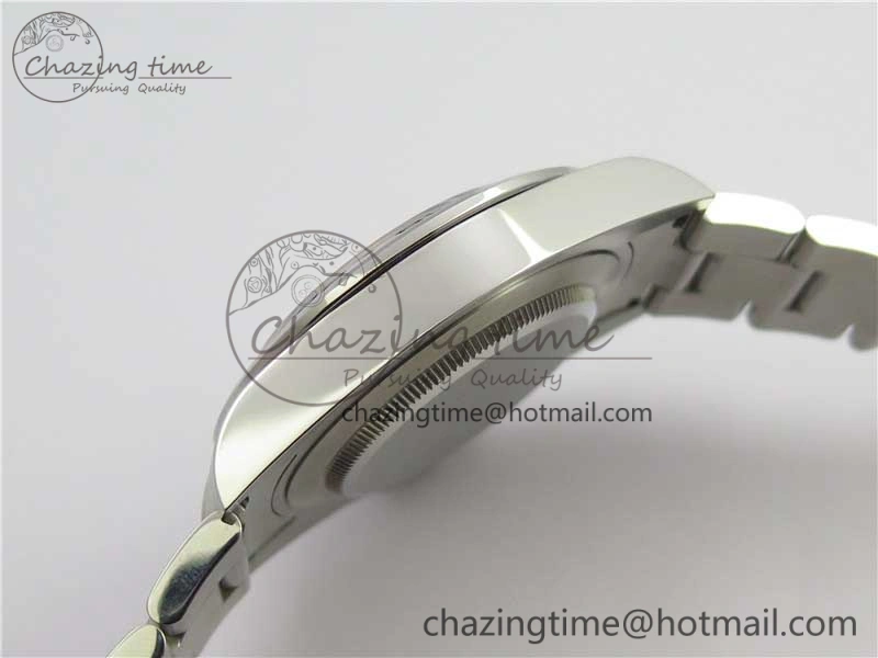 Explorer II 42mm 216570 Black 904L SS GMF 1:1 Best Edition White Dial on Bracelet A3186 (Correct Hand Stack)
