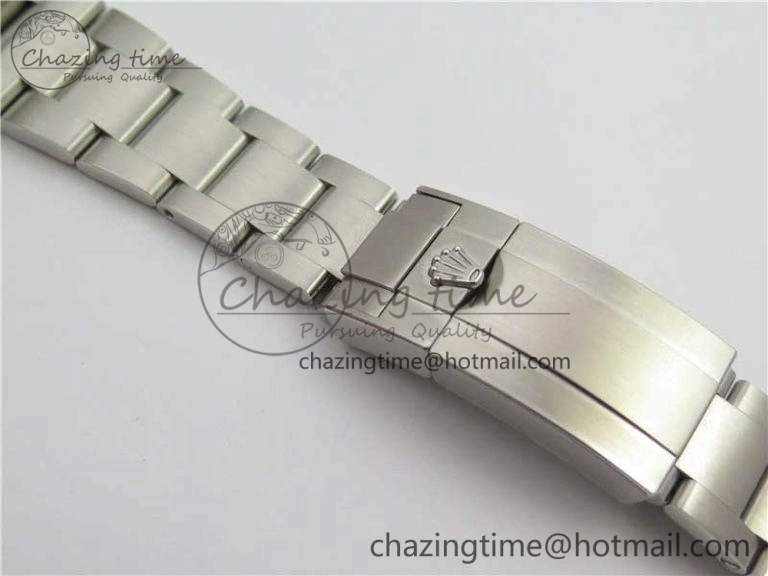 Explorer II 42mm 216570 Black 904L SS GMF 1:1 Best Edition White Dial on Bracelet A3186 (Correct Hand Stack)