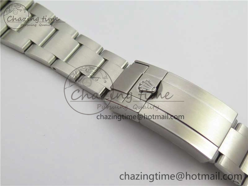 Explorer II 42mm 216570 Black 904L SS GMF 1:1 Best Edition White Dial on Bracelet A3186 (Correct Hand Stack)