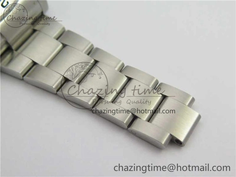 Explorer II 42mm 216570 Black 904L SS GMF 1:1 Best Edition White Dial on Bracelet A3186 (Correct Hand Stack)