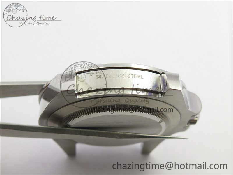 Explorer II 42mm 216570 Black 904L SS GMF 1:1 Best Edition White Dial on Bracelet A3186 (Correct Hand Stack)