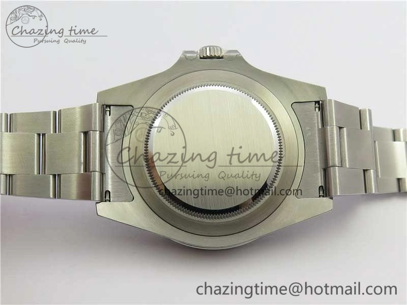 Explorer II 42mm 216570 Black 904L SS GMF 1:1 Best Edition White Dial on Bracelet A3186 (Correct Hand Stack)