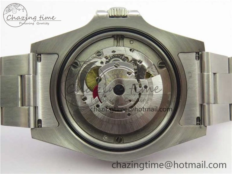 Explorer II 42mm 216570 Black 904L SS GMF 1:1 Best Edition White Dial on Bracelet A3186 (Correct Hand Stack)