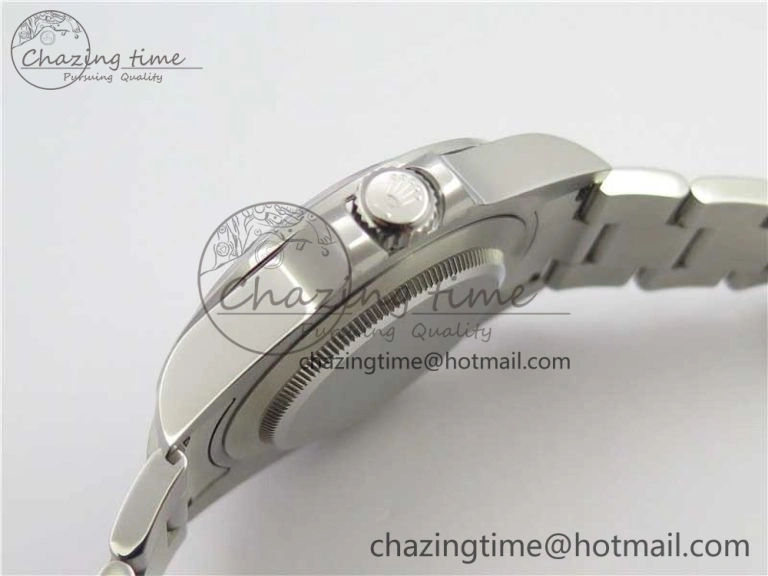 Explorer II 42mm 216570 Black 904L SS GMF 1:1 Best Edition White Dial on Bracelet A3186 (Correct Hand Stack)