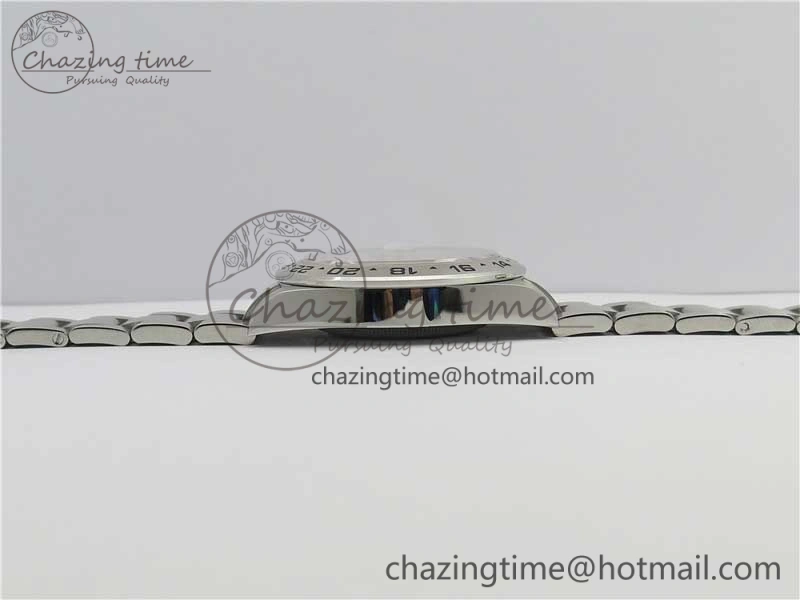 Explorer II 42mm 216570 Black 904L SS GMF 1:1 Best Edition White Dial on Bracelet A3186 (Correct Hand Stack)