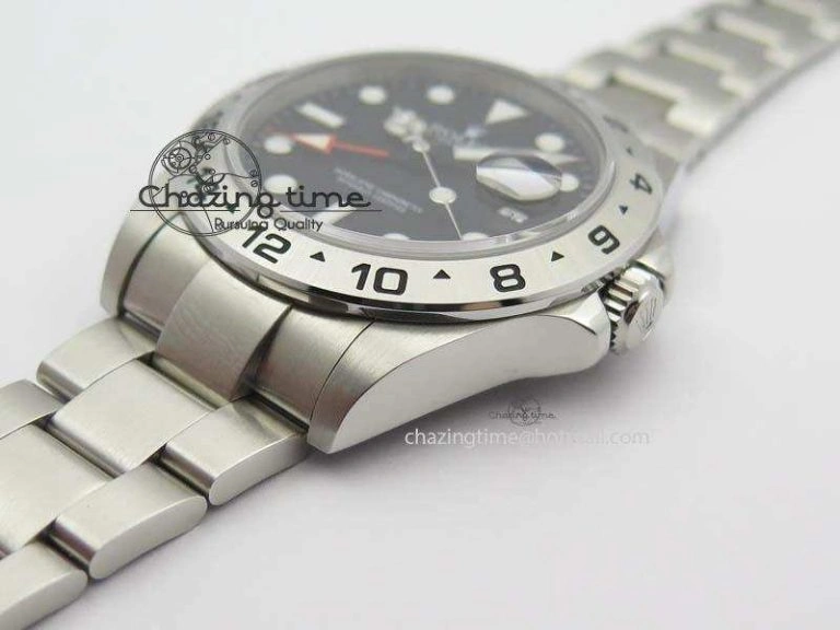 Explorer II 42mm 216570 Bp-Maker Best Edition Black Dial On SS Bracelet A3187