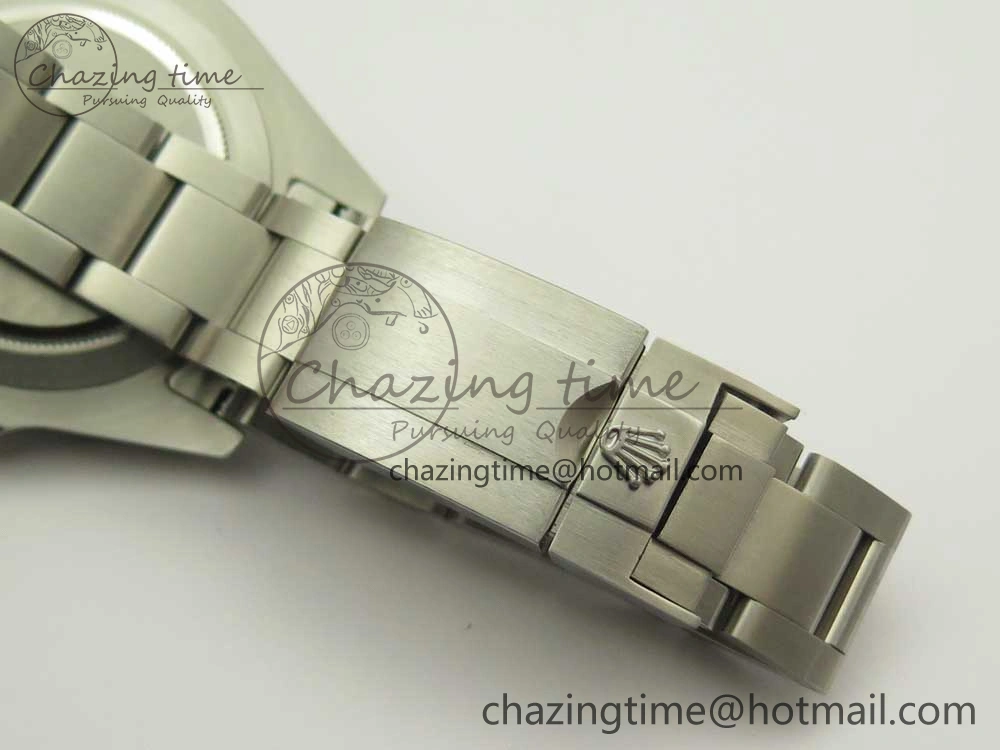 Explorer II 42mm 216570 JF 1:1 Best Edition White Dial on SS Bracelet A2836 V3