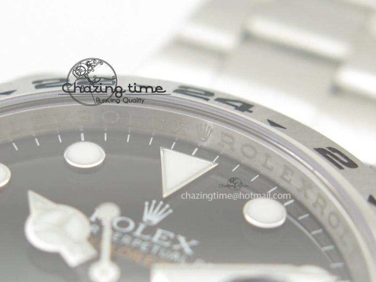 Explorer II 42mm 216570 Noob Best Edition Black Dial on SS Bracelet A23J