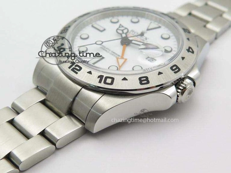 Explorer II 42mm 216570 Noob Best Edition White Dial on SS Bracelet A23J