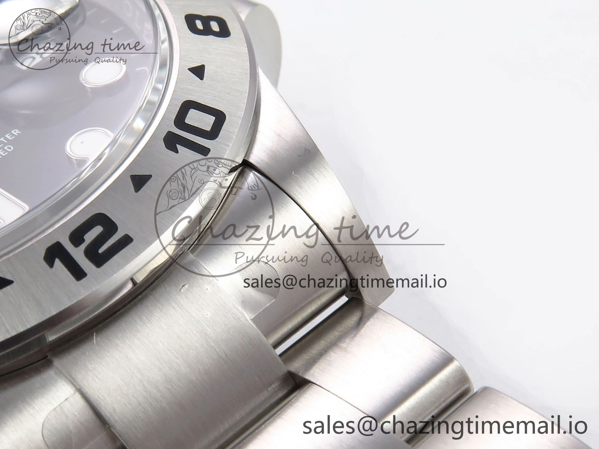 Explorer II 42mm 226570 904L SS Clean 1:1 Best Edition Black Dial on Bracelet DD3285 CHS