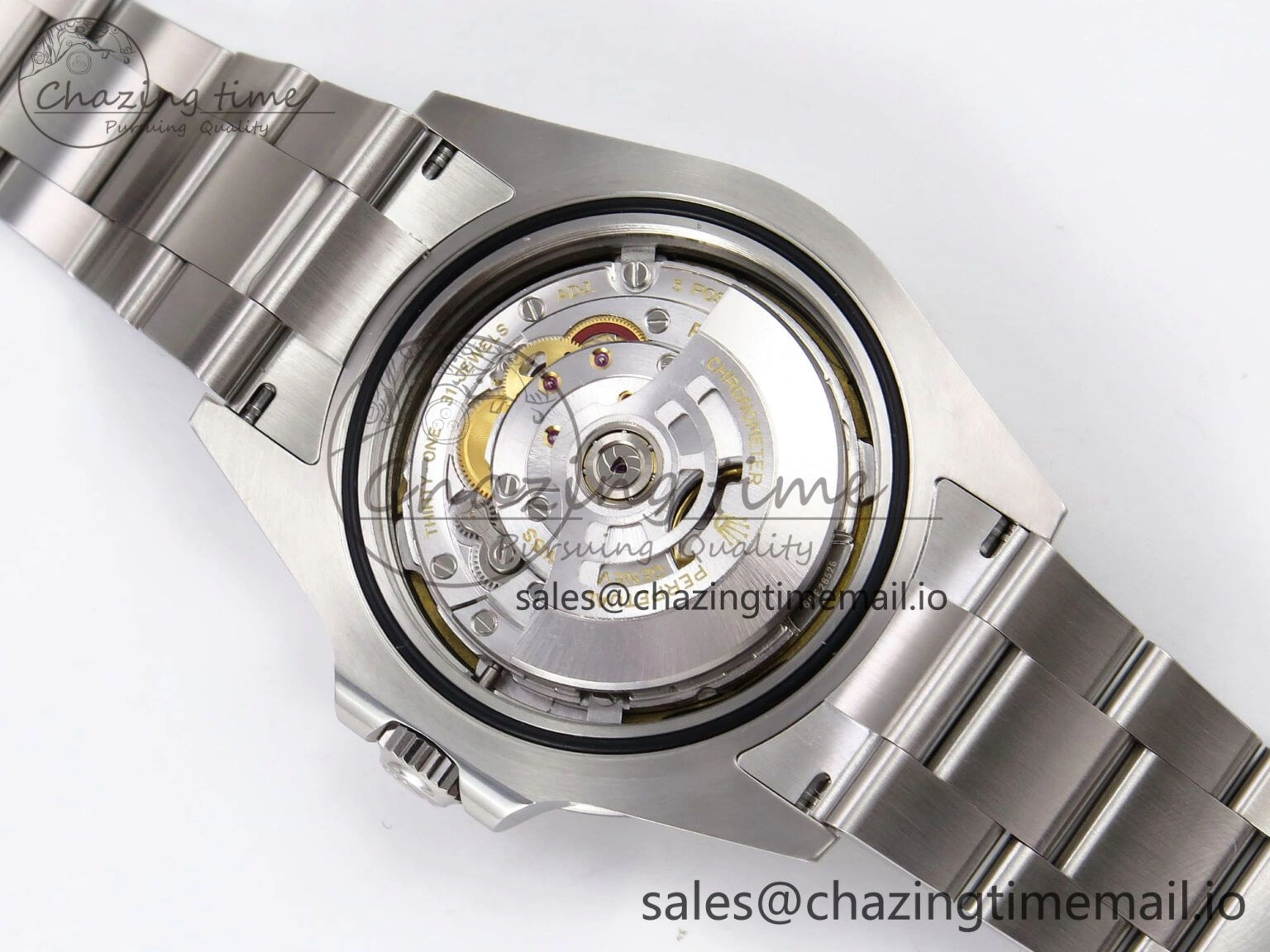 Explorer II 42mm 226570 904L SS Clean 1:1 Best Edition Black Dial on Bracelet DD3285 CHS