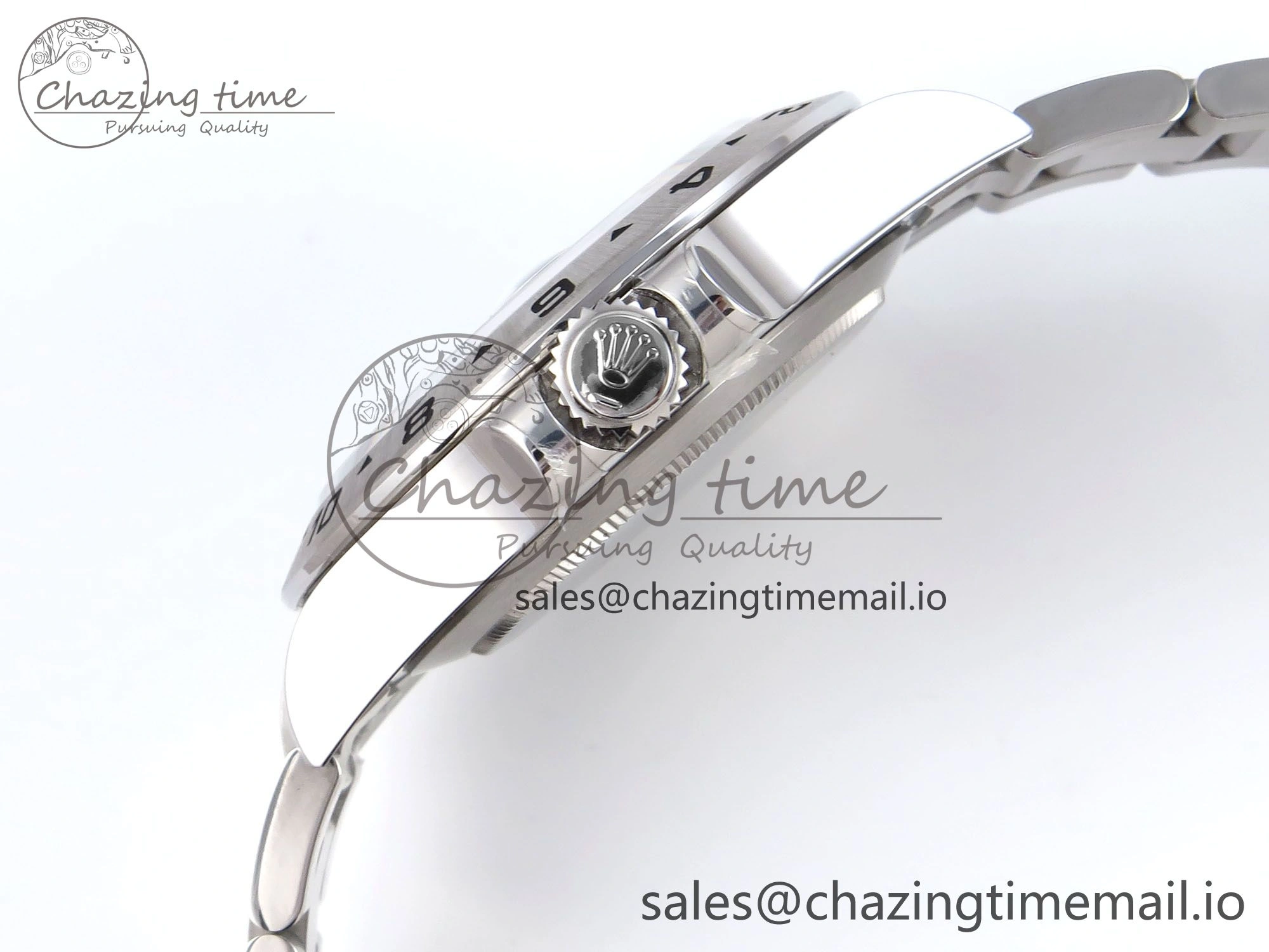 Explorer II 42mm 226570 904L SS QF 1:1 Best Edition White Dial on Bracelet SH3285-2 CHS
