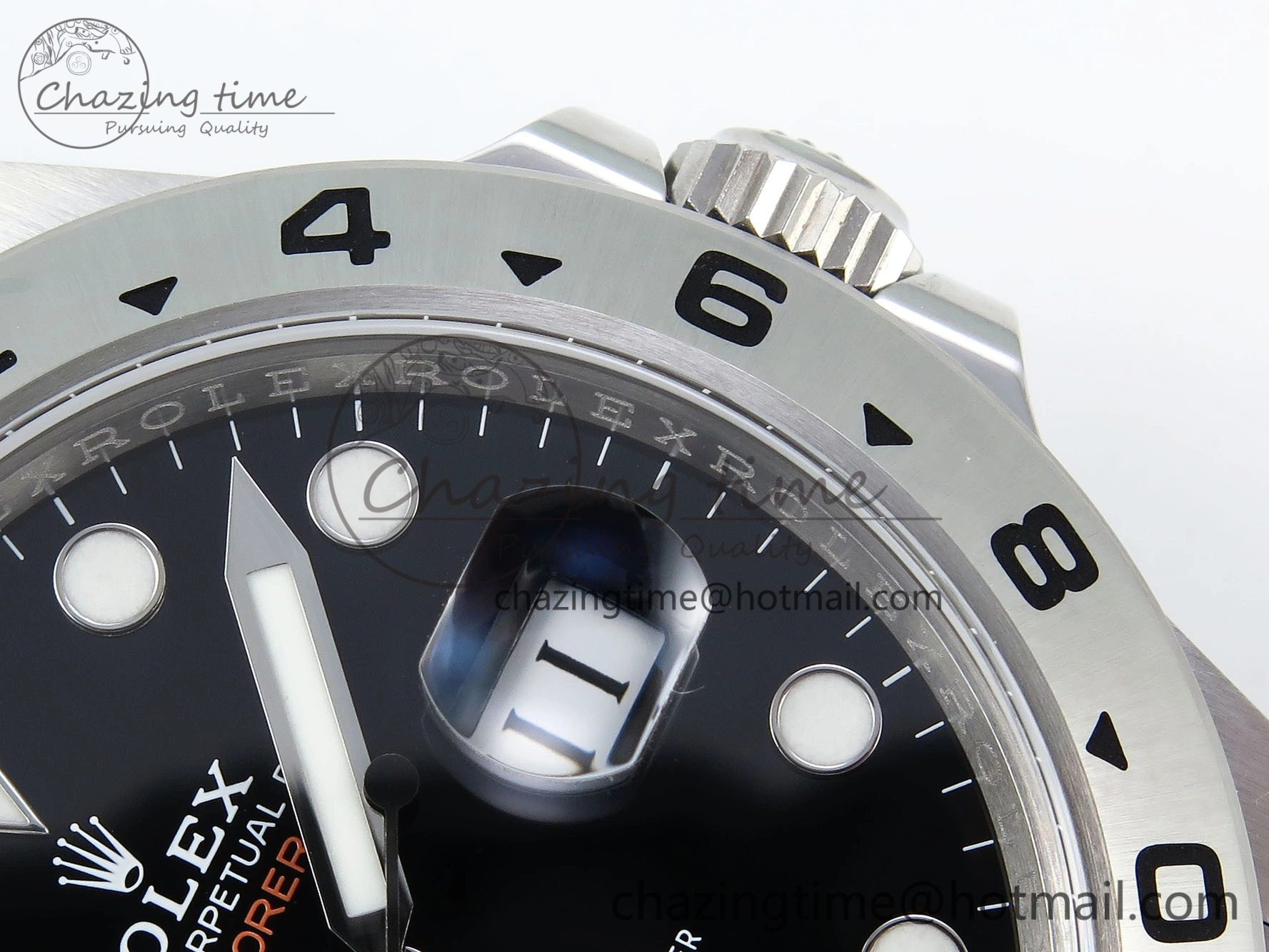 Explorer II 42mm 226570 Black 904L SS C+F 1:1 Best Edition Black Dial on Bracelet VR3285 CHS