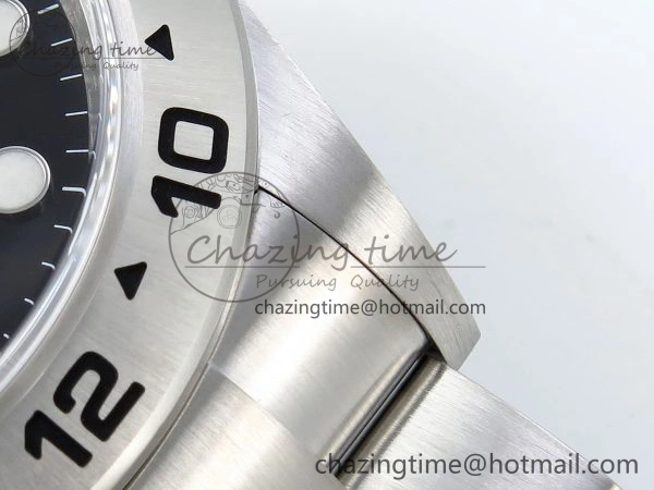 Explorer II 42mm 226570 Black 904L SS C+F 1:1 Best Edition Black Dial on Bracelet VR3285 CHS