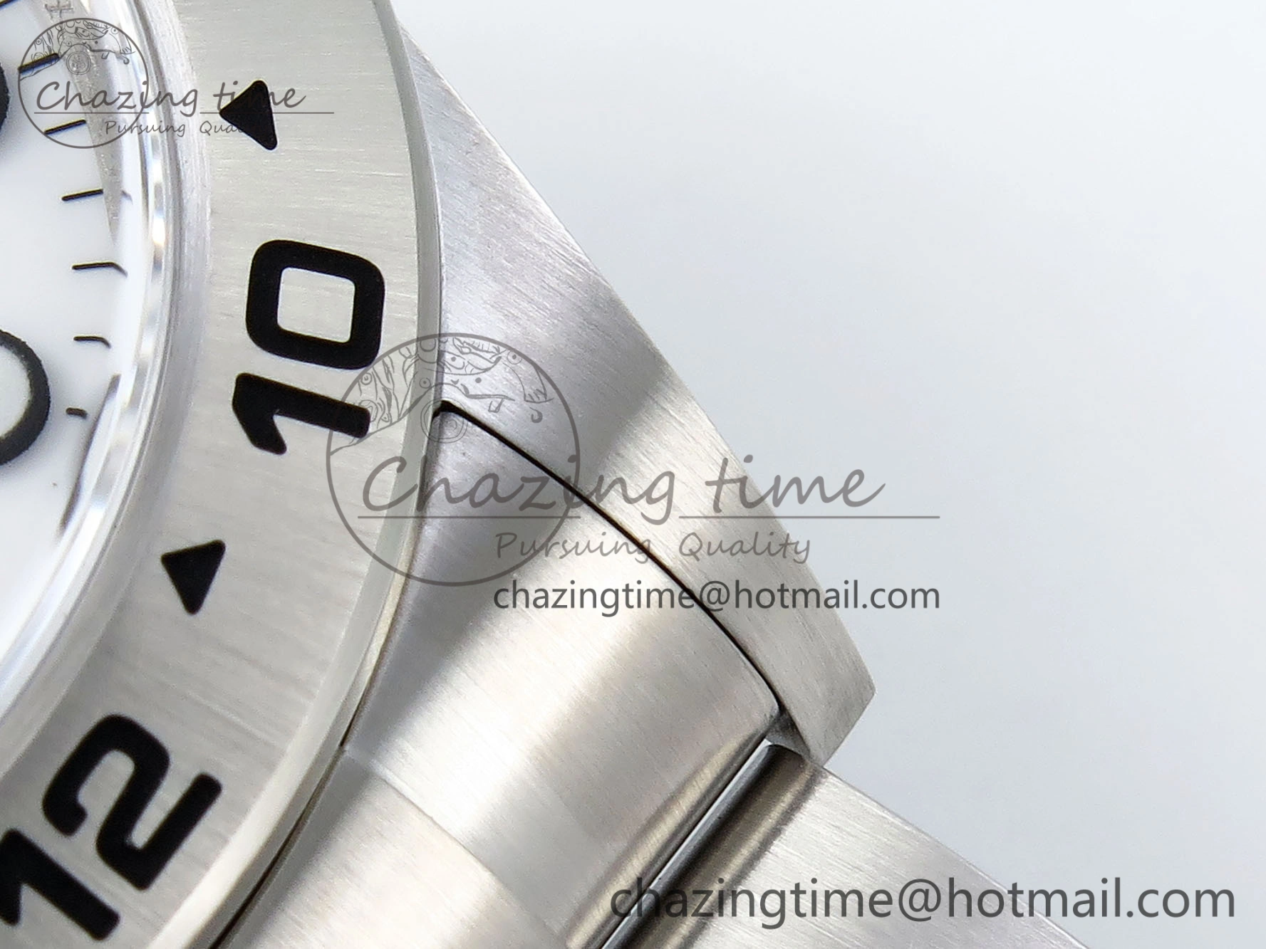 Explorer II 42mm 226570 Black 904L SS C+F 1:1 Best Edition White Dial on Bracelet VR3285 CHS