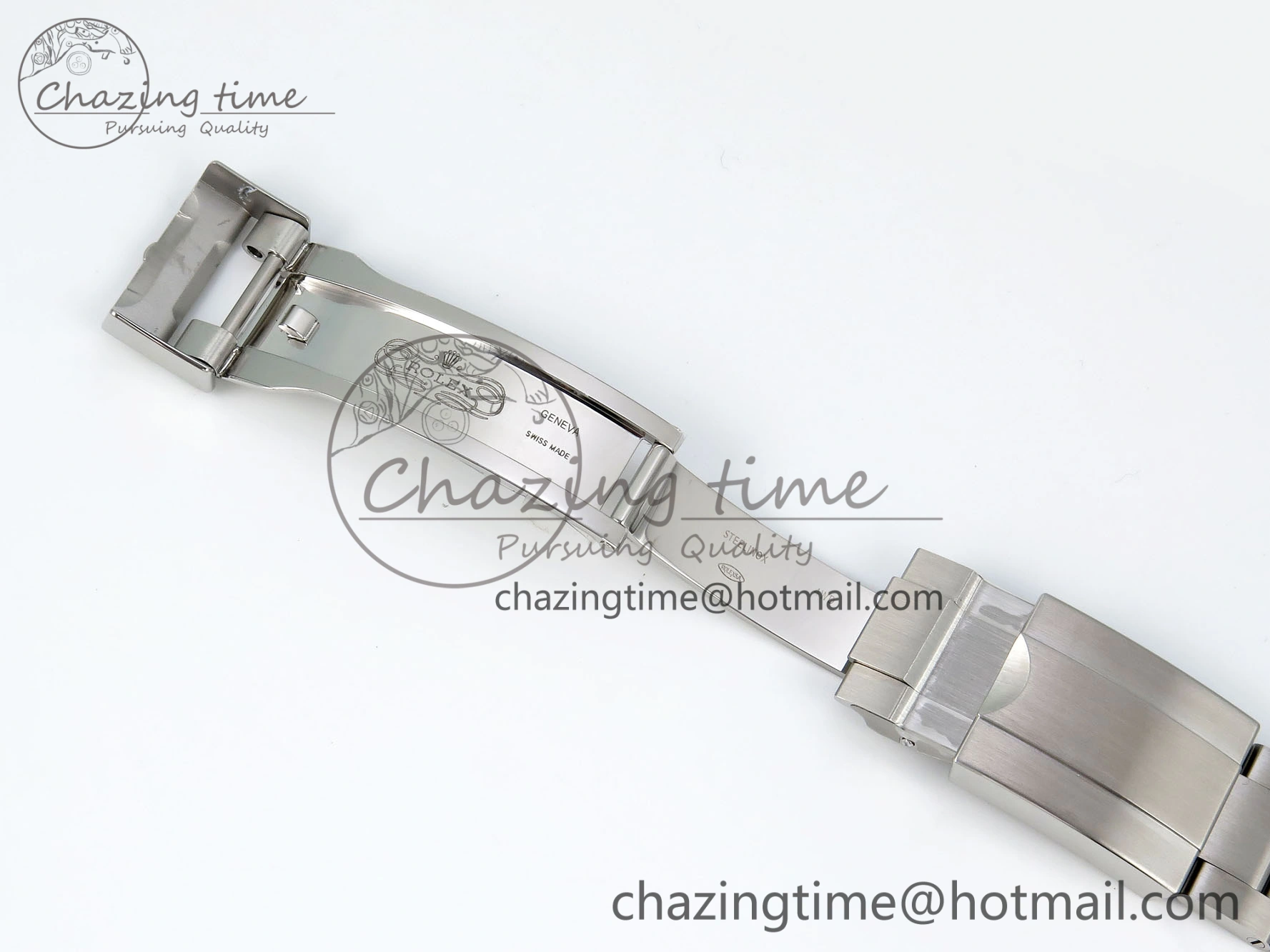 Explorer II 42mm 226570 Black 904L SS C+F 1:1 Best Edition White Dial on Bracelet VR3285 CHS