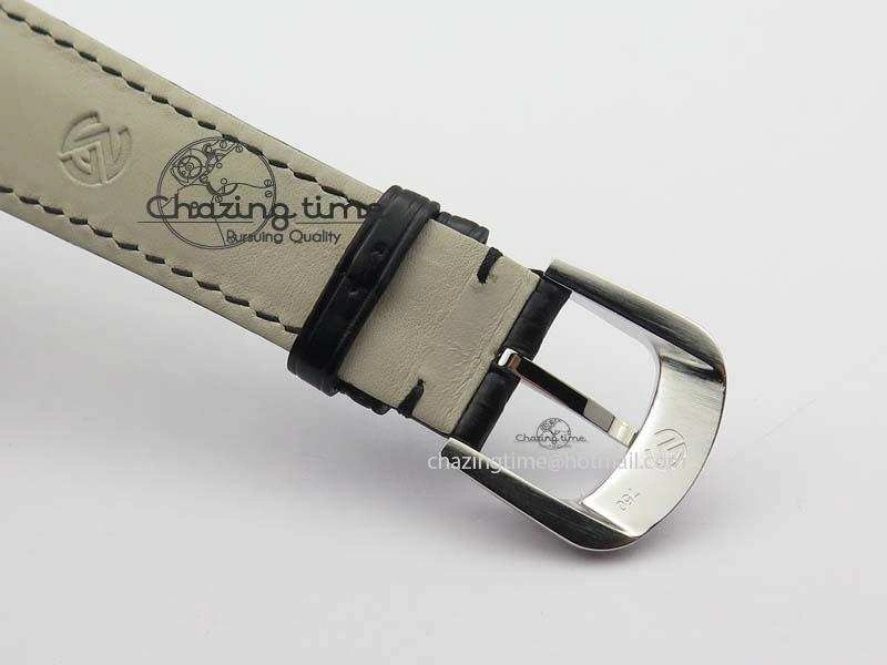 FM SS Diamond Case Best Edition Diamond Dial On Black Leather Strap SEIKO NH05A