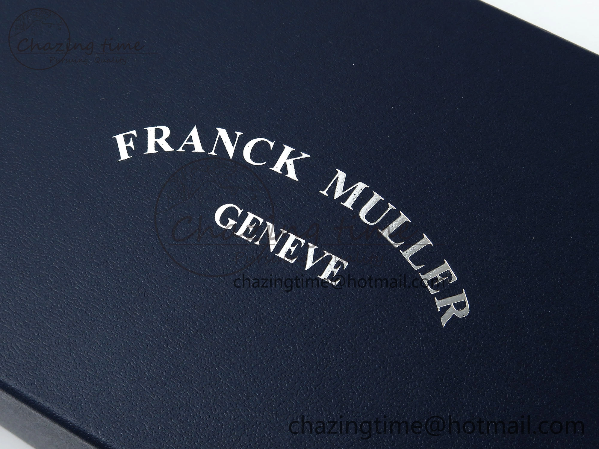 FRANCK MULLER BOX SET WITH BOOKLET AND GUARANTEE PAPER