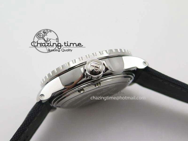 Fifty Fathoms 1:1 Noob Best Edition SS “No Radiation” Dial on Canvas Strap A2836