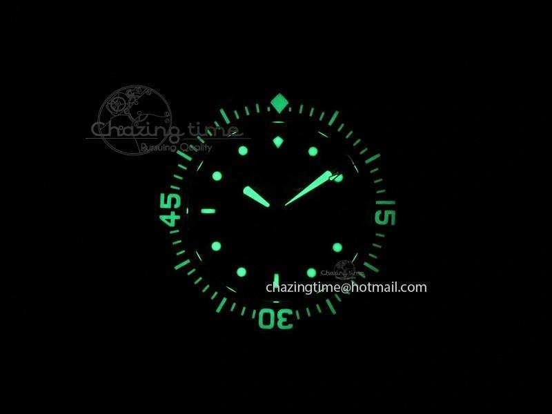 Fifty Fathoms 1:1 Noob Best Edition SS “No Radiation” Dial on Canvas Strap A2836