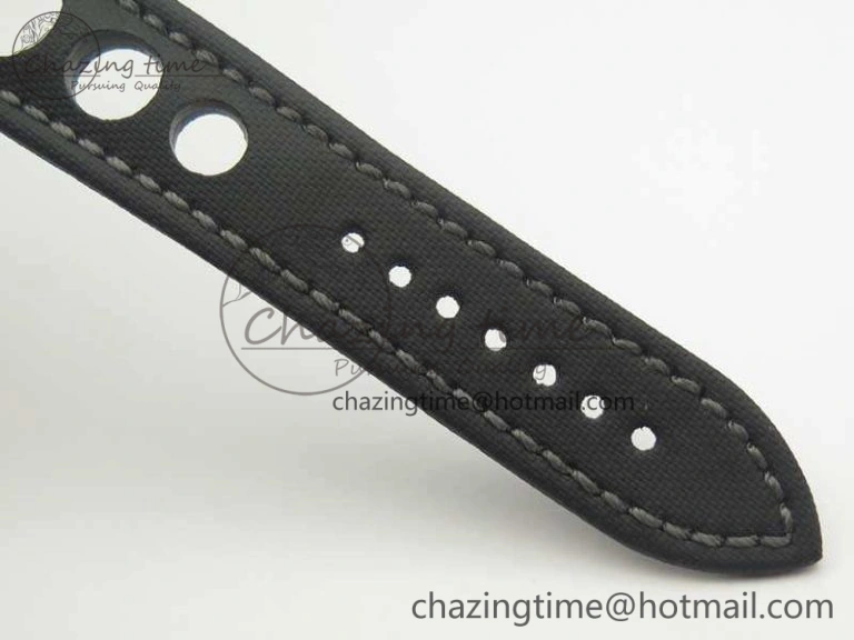 Fifty Fathoms 5015C SS Black ZF 1:1 Best Edition Black Dial On Nylon Strap A1315